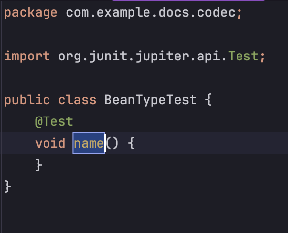 Создание метода тестирования