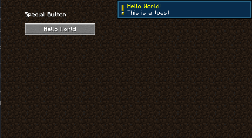 Пользовательский экран 1