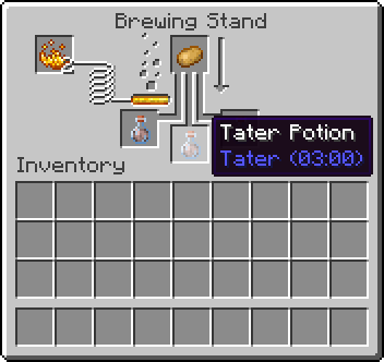 Ефект в інвентарі гравця